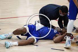 Kawhi leonard is expected to miss the clippers' game 5 on wednesday and could be out the rest of the series with a right knee injury, sources told espn. Nba Kawhi Leonard Facial Injury Was Kind Of Scary Video