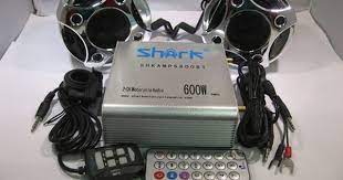 Brand New 600 Watt Motorcycle Audio System