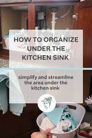Check spelling or type a new query. How To Organize Under The Kitchen Sink Clean Mama