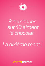 9 Personnes Sur 10 Aiment Le Chocolat La Dixieme Ment Citation Chocolat Citations Amusantes Instagram Drole