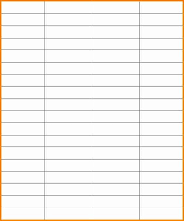 Blank 10 Column Worksheet Template Best Of Blank Printable Spreadsheet Templates Printable Free Printable Chart Template Printable