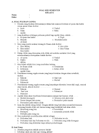 Maybe you would like to learn more about one of these? Soal Mid Semester Aliyah