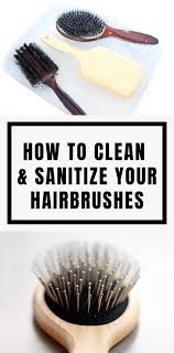 How To Clean And Sanitize Your Hairbrushes Cleaningtutorials Net Your Cleaning Solutions Baking Soda Shampoo Baking Soda Shampoo Recipe Hair Brush