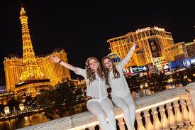 The las vegas strip at night (las vegas blvd.), photographed from the observation deck of the stratosphere tower. Las Vegas Strip By Limo With Personal Photographer Champagne 2021