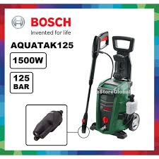 I especially loved the vigorous feel of the item with the different parts giving a firm adjust. Bosch 1500w High Pressure Washer Universal Aquatak 125 Water Jet Shopee Malaysia