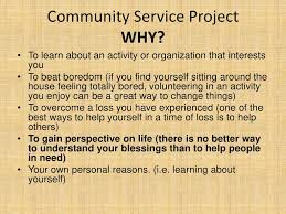 All community developers are objective. Community Service Project Purpose Ppt Download