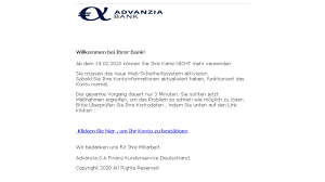 Eines der bekanntesten produkte ist die. Warnung Fur Advanzia Kunden Vorsicht Vor Neuer Phishing Welle Netzwelt