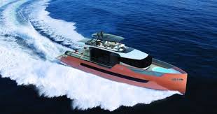 Sarp Xsr 85 Is Futuristic Looking Yacht With Hybrid Propulsion Yacht Yacht Boat Boat
