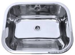 Rectangular wash basin measures 13 x 10 x 5.25. China Laundry Single Bowl Sink Tub Stainless Steel Sus 304 Wash Basin China Bathroom Wash Basin Stainless Steel Sus 304 Single Sink