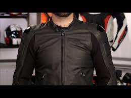 Dainese Street Darker Leather Jacket Review At Revzilla Com Youtube