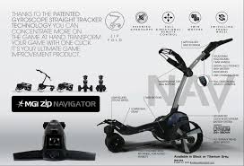 However, what makes it unique the cart is powered using twin calibrated motors and a lithium 24v 380wh battery, that includes if you are looking for the gold standard in electric caddies, then we highly recommend the zip navigator. Mgi Zip Navigator L Remote Control Caddie Save 15 Golf Caddie Outlet Store