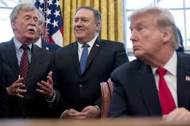 Resultado de imagen para John Bolton y Mike Pompeo