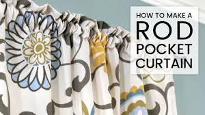 How To Make Rod Pocket Curtains Ofs Makers Mill