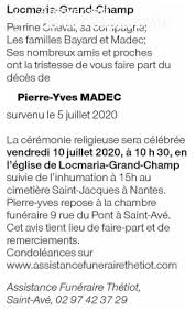 Vous souhaitez être informé par mail du décès d'un proche ou des décès d'une commune ? Pompes Funebres Thetiot
