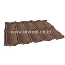 Tipe genting ini memang berbeda dengan genteng metal biasa sebab mempunyai susunan agresif berpasir. Atap Genteng Metal Pasir 2 X 5 X 0 40 Mm Multi Roof Berkualitas Histeel Bekasi Jawa Barat Indonetwork