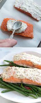 Easy Sour Cream Baked Salmon Recipe Baked Salmon Recipes Recipes Salmon Dishes