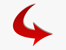 At the dawn of the internet age, gifs were characterized by tacky little clipart images that moved skittishly. Red Arrow Curved Downright Red Arrow Animated Gif Hd Png Download Kindpng