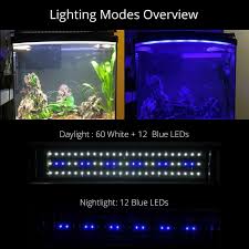 Since led lights are the most common choice, let's review some of the best led lights you can currently purchase. Nicrew Super Bright Led Aquarium Light Fish Tank Light With Blue And White Leds Lighting Bulbs Pet Supplies Label Qualitebenevole Com