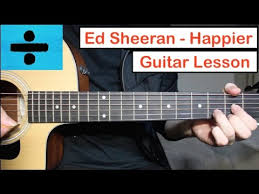Muitas vezes, a maioria das pessoas deu classificações positivas neste livro sobre baixar musica happier do ed sheeran. Ed Sheeran Happier Guitar Lesson Tutorial How To Play Chords Youtube