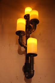 Cast iron wall art rustic pipe. Pin On Lighting Ideas