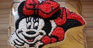 minnie maus torte aus sahne selber machen cake