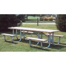 10 Ft Heavy Duty Ada Wooden Shelter Picnic Table With 4 Legs Allows Access By Wheelchairs The Park Catalog Picnic Table Table Picnic