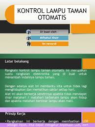Belanja online di jakmall.com, pasti aman dan terpercaya. Lampu Taman Otomatis