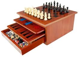 10 In 1 Wooden Chess Board Games Slide Out Checkers House Unit Set In 2020 Wooden Board Games Wooden Chess Board Chess Board