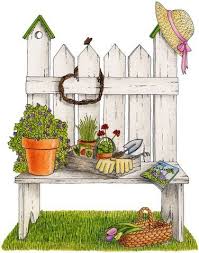 Tubes Jardin Centerblog Free Clip Art Garden Clipart Decoupage Paper