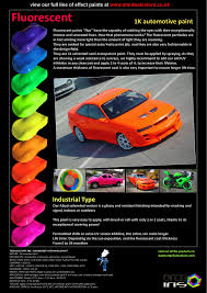 Fluorescent Paint For Bodywork Stardustcolors Paints