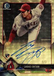 Shohei ohtani 2013 rookie card bbm nippon ham fighters cross wind. Shohei Ohtani Rookie Card Guide And Detailed Look At His Best Cards
