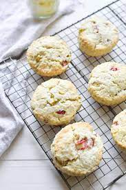 Rhubarb Scones The View From Great Island Drop Scones Recipes Rhubarb Scones Rhubarb Recipes