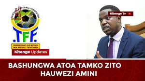 A private firm dedicated to building a strategic business relationship between us, eu, china and african private firms as well as governmental entities. Waziri Wa Michezo Bashungwa Ato Tamko Tff Kuna Watu Watakiona Cha Mtemakuni Youtube