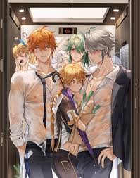 genshin impact, aether (genshin impact), alhaitham (genshin impact), baizhu  (genshin impact), childe (genshin impact) - R34 Vault