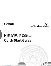 Herunterladen canon mg5200 treiber und software für windows 10, windows 8.1, windows 8, windows 7 und mac. Canon Pixma Ip5200 Series Manuals Manualslib