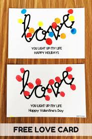 Free Love Card Simply Kinder Student Christmas Gifts Christmas Gifts For Parents Students Christmas