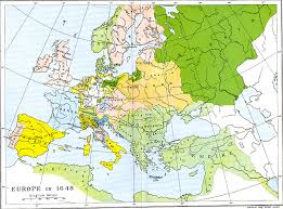 Selectati destinatia dvs de vacanta si alegeti din ofertele de cazare cu rezervari online pentru locatia respectiva. Map Of A Map Of Europe In 1648 Map Is Color Coded To Differentiate Between The Various Countries And Includes Capital Cities And Major Rivers