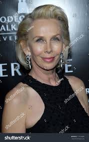 Trudie Styler Celebration Rodeo Drive Walk Stock Photo 117156880