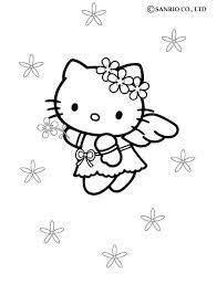 30092019 erkunde danielas salchs pinnwand ausmalbilder hello kitty auf. Hello Kitty Little Angel Coloring Pages Hellokids Com Coloring Home