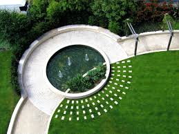 Circular Landscape Design Ecosia Modern Landscaping Garden Landscape Design Landscape Design