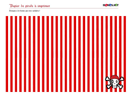 Papier De Pirate A Imprimer Rouge Anniversaire Pirate Anniversaire Theme Pirate Pirate