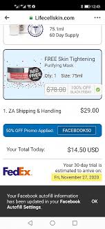 Add to that, if the shipping is $5 per unit, that eats another 25% of your sale! Lifecell Cream Reviews 40 Reviews Of Lifecellcream Com Sitejabber