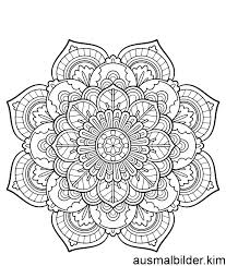 Ausmalbilder Mandala