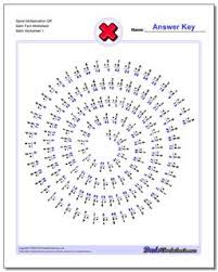 For grades 3=6 and ask. Multiplication Worksheets Spiral Multiplication Facts