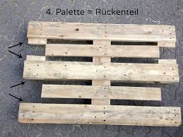 Für zusätzliche stärke in der mitte der bank, können sie jeweils eine schraube in beide mittleren stützbalken einschrauben, die den sitz und die. Mobel Aus Paletten Bauen Anleitung