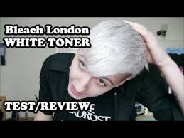 Looking for a good deal on bleach hair? Bleach London White Toner Test Review Youtube