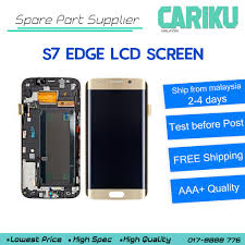 Tersedia berbagai tipe dengan kualitas terbaik. Samsung S7 Edge Lcd Touch Screen Digitizer Aaa Quality Cariku Shopee Malaysia