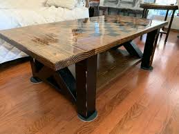 Chunky Farmhouse Coffee Table Diy Farmhouse Coffee Table Coffee Table Farmhouse Furniture Plans Coffee Table