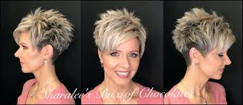 An edgy, punky style goes brilliantly with short spiky hair, but it is also a great short haircut for older women who don't want to have long hairstyles. Longer Undercut Pixie In 2020 Short Spiked Hair Short Spiky Haircuts Edgy Hair
