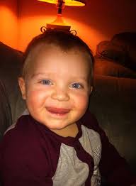 This is Dawson. He's the little boy that I asked everybody to pray for at  Church Sunday. He has been released and is out of the hospital but everyday  is a battle